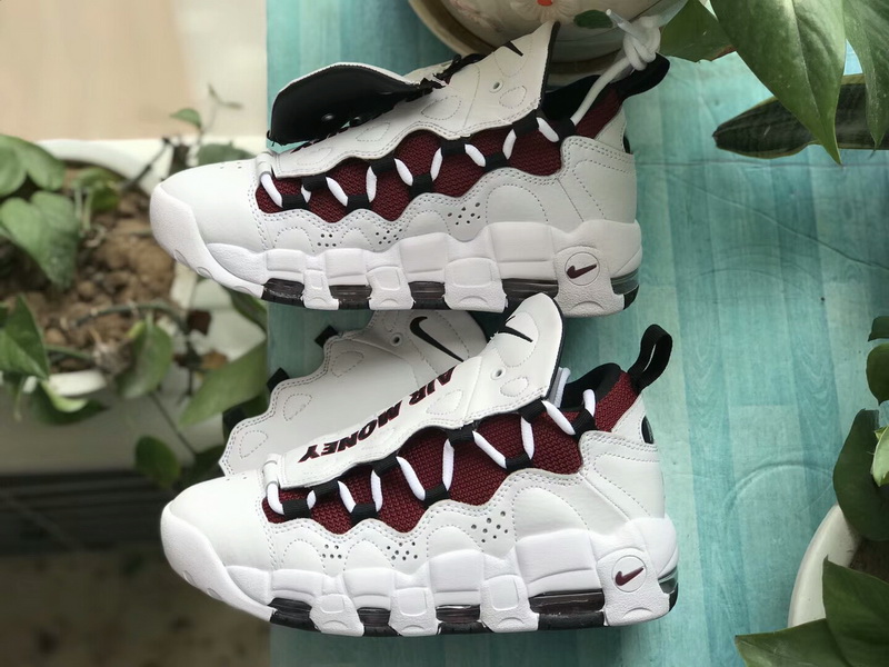 Authentic Nike Air More Moeny white&black women